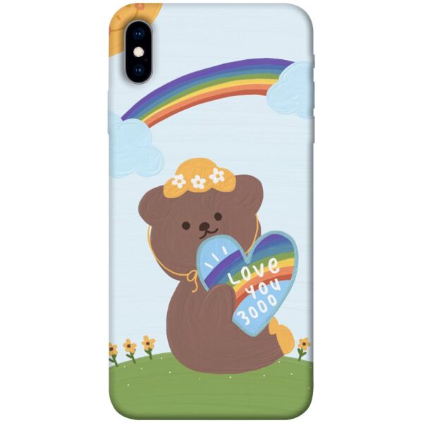 

Чехол itsPrint Мишка с сердцем для Apple iPhone X (5.8")