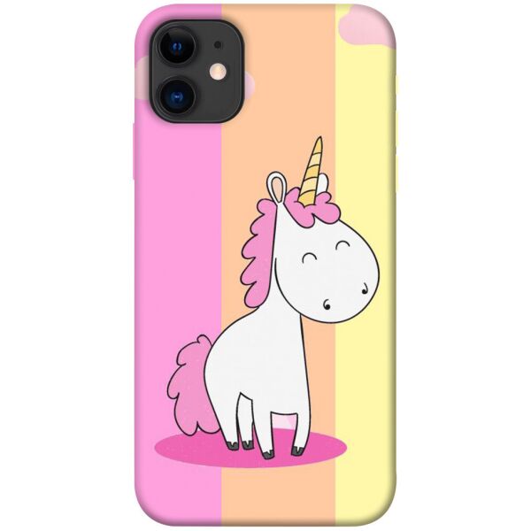 

Чехол itsPrint Танцующий единорог для Apple iPhone 11 (6.1")