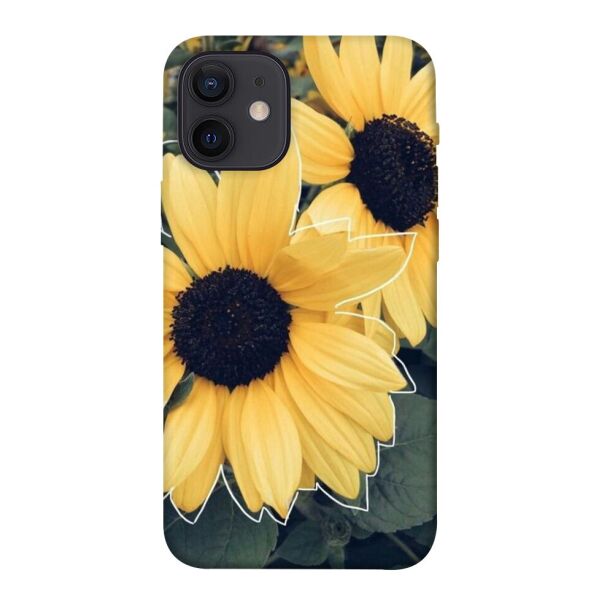 

Чехол itsPrint Два подсолнуха для Apple iPhone 12 mini (5.4")