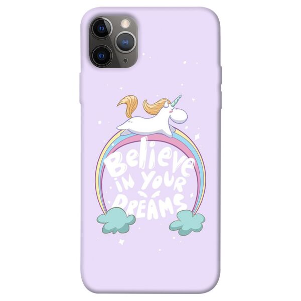 

Чехол itsPrint Believe in your dreams unicorn для Apple iPhone 12 Pro (6.1")