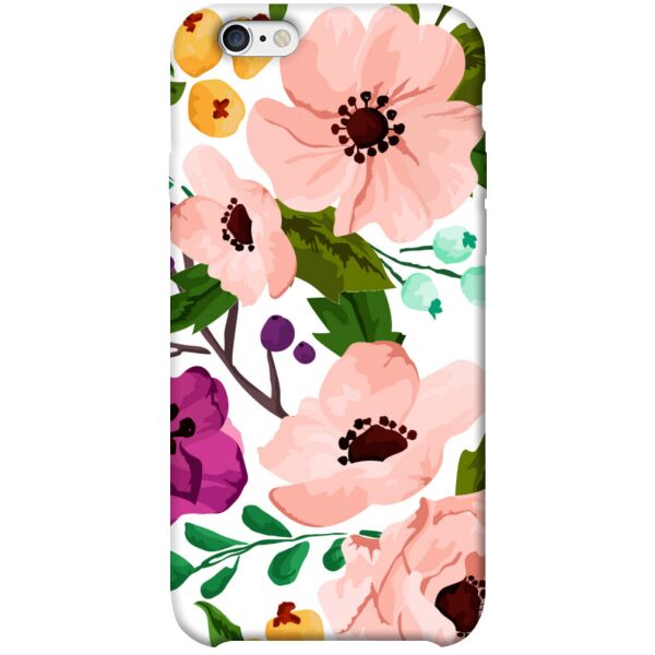 

Чехол itsPrint Акварельные цветы для Apple iPhone 6/6s plus (5.5")