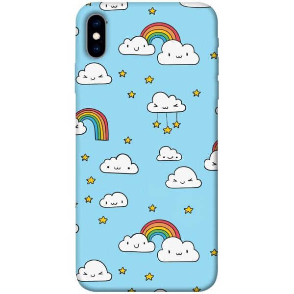 

Чехол itsPrint Облака и звезды для Apple iPhone XS (5.8")