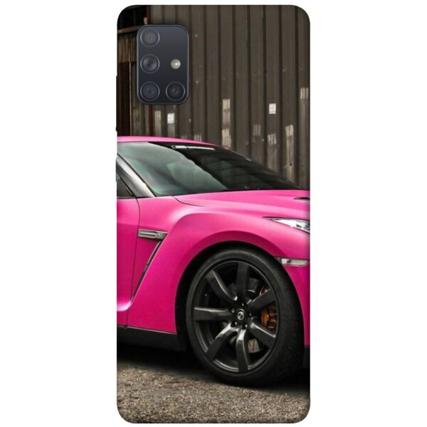 

Чехол itsPrint Pink Mercedes для Samsung Galaxy A71