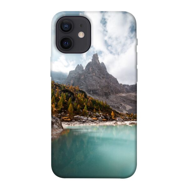 

Чехол itsPrint Озеро и скалы для Apple iPhone 12 mini (5.4")