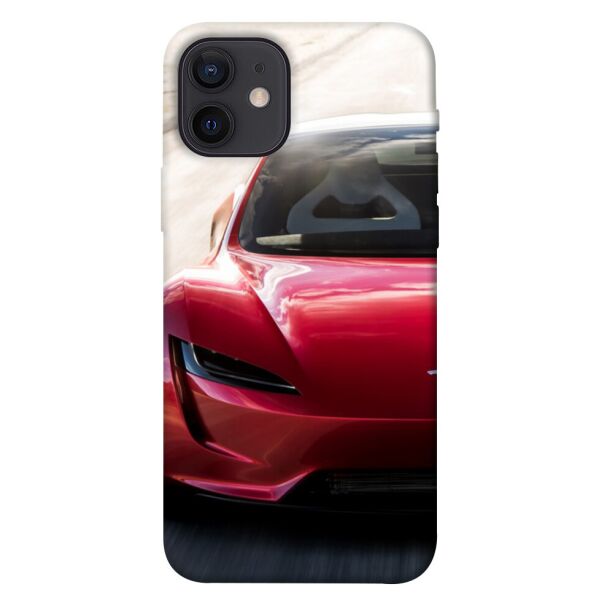 

Чехол itsPrint Tesla roadster для Apple iPhone 12 (6.1")