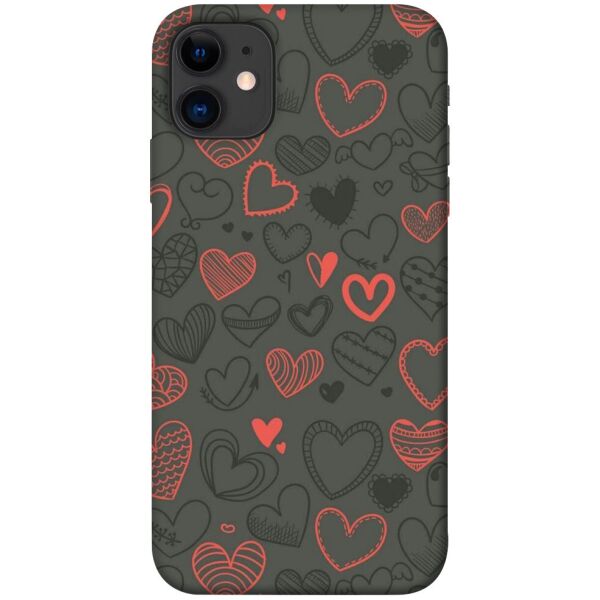 

Чехол itsPrint Милые сердца для Apple iPhone 11 (6.1")