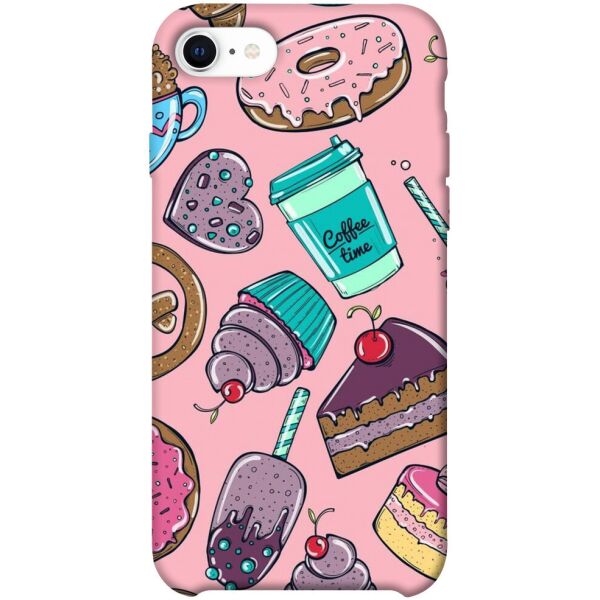 

Чехол itsPrint Coffee time для Apple iPhone SE (2020)