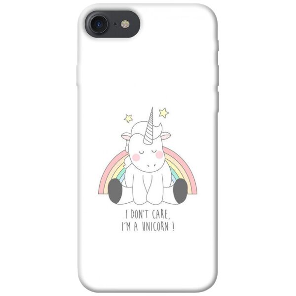 

Чехол itsPrint I don't care для Apple iPhone 7 / 8 (4.7")