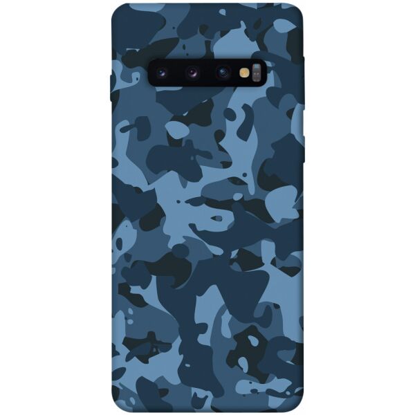 

Чехол itsPrint Синий камуфляж для Samsung Galaxy S10