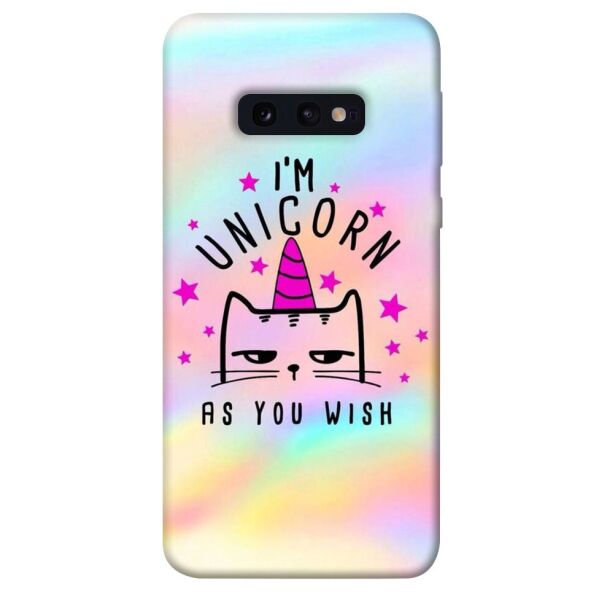 

Чехол itsPrint Unicorn as you wish для Samsung Galaxy S10e