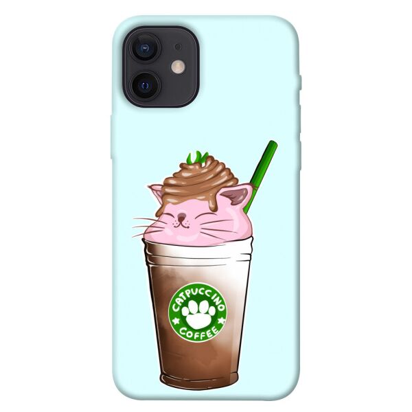 

Чехол itsPrint Catpuccino для Apple iPhone 12 (6.1")