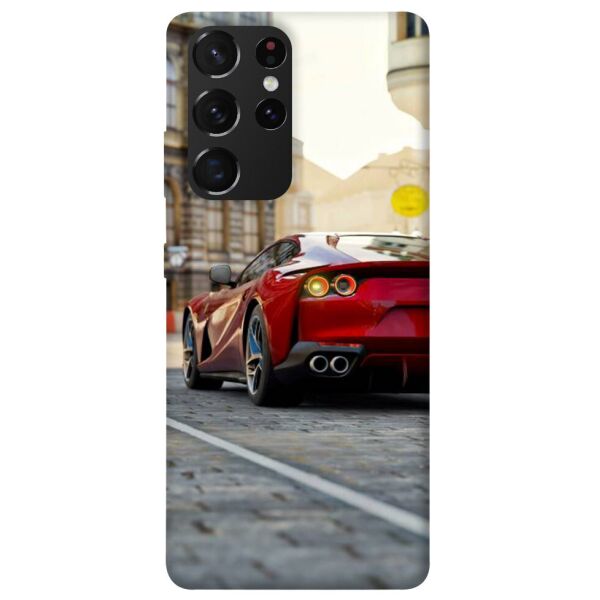 

Чехол itsPrint Red Ferrari для Samsung Galaxy S21 Ultra