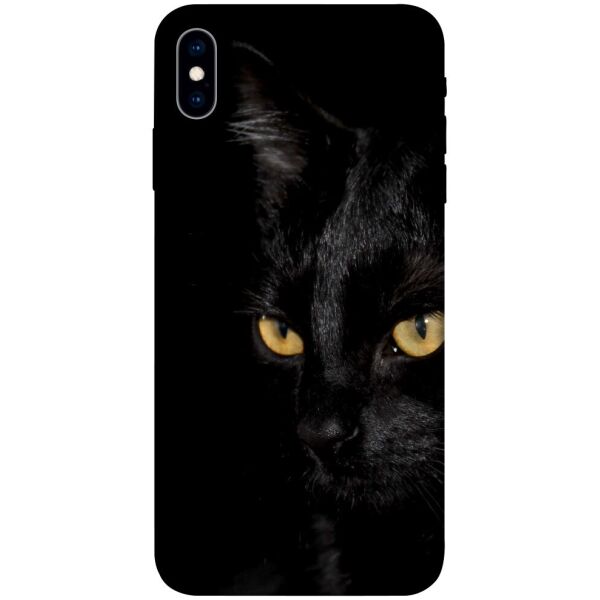

Чехол itsPrint Черный кот для Apple iPhone XS (5.8")