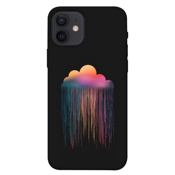 

Чехол itsPrint Color rain для Apple iPhone 12 (6.1")