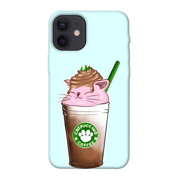 

Чехол itsPrint Catpuccino для Apple iPhone 12 mini (5.4")
