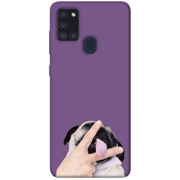 

Чехол itsPrint Мопс для Samsung Galaxy A21s