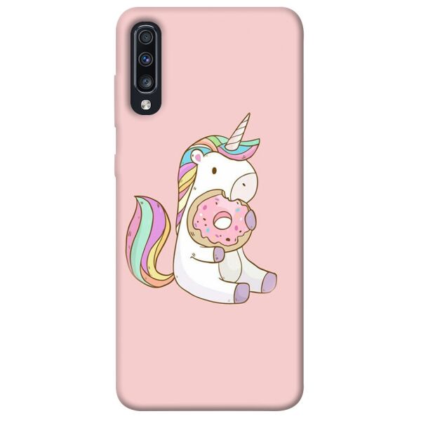 

Чехол itsPrint Единорог с пончиком для Samsung Galaxy A70 (A705F)