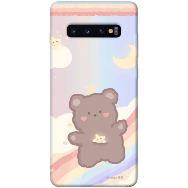 

Чехол itsPrint Ночной Мишка для Samsung Galaxy S10+