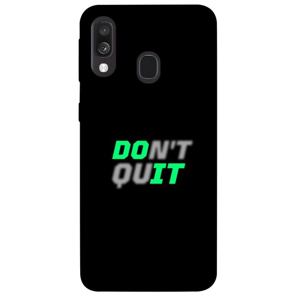 

Чехол itsPrint Don't quit для Samsung Galaxy A40 (A405F)
