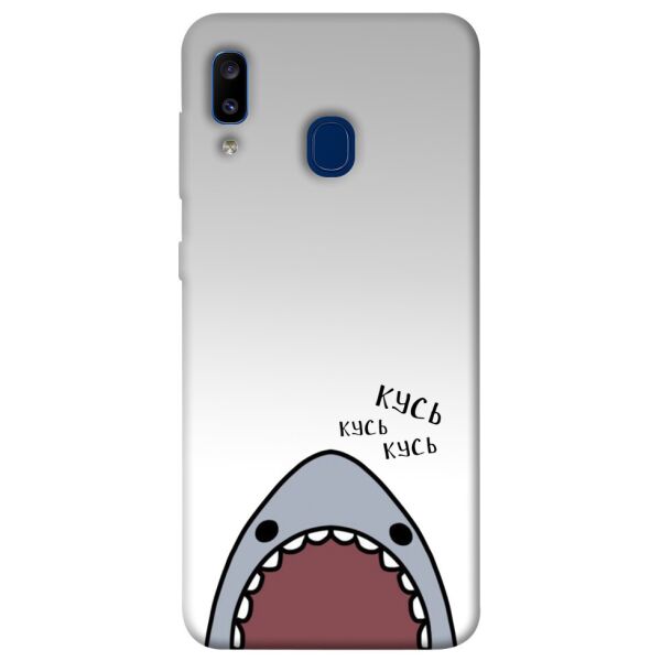 

Чехол itsPrint Акула кусь кусь для Samsung Galaxy A20 / A30