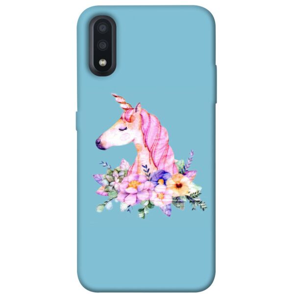 

Чехол itsPrint Счастливый единорог для Samsung Galaxy A01