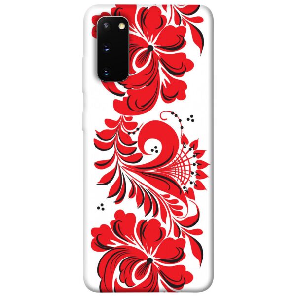 

Чехол itsPrint Червона вишиванка для Samsung Galaxy S20