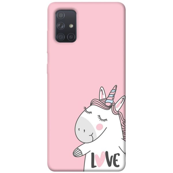 

Чехол itsPrint Unicorn love для Samsung Galaxy A71