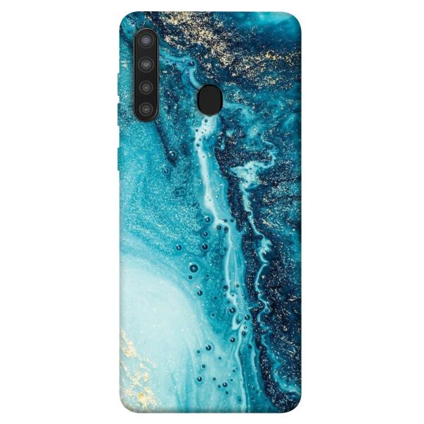 

Чехол itsPrint Голубая краска для Samsung Galaxy A21