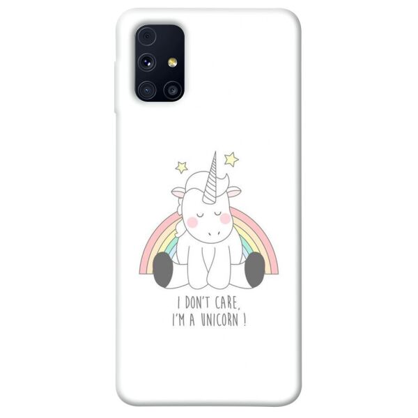 

Чехол itsPrint I don't care для Samsung Galaxy M31s