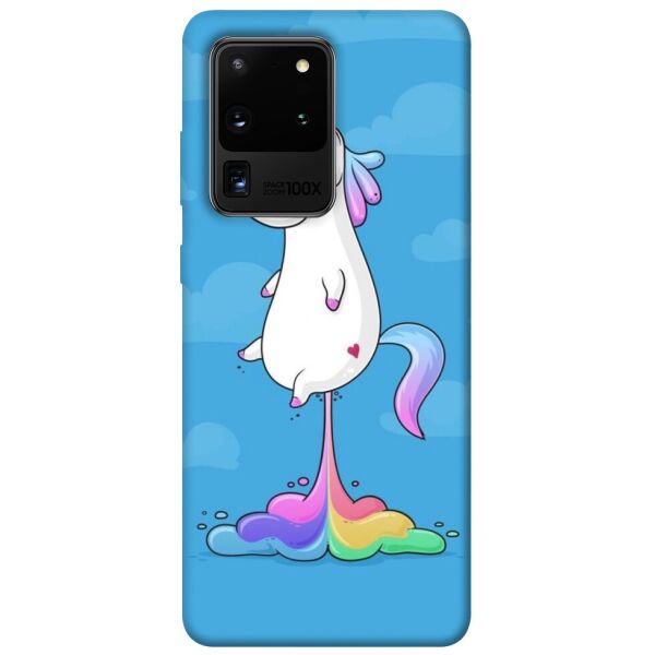 

Чехол itsPrint Единорог с радугой 2 для Samsung Galaxy S20 Ultra