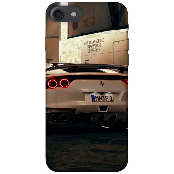 

Чехол itsPrint White Ferrari для Apple iPhone 7 / 8 (4.7")