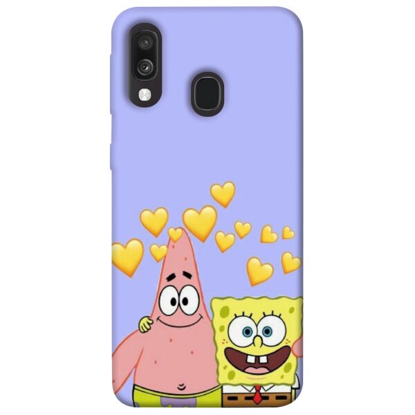 

Чехол itsPrint Боб и Патрик для Samsung Galaxy A40 (A405F)