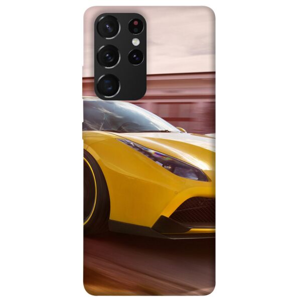 

Чехол itsPrint Yellow sportcar для Samsung Galaxy S21 Ultra