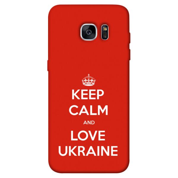 

Чехол itsPrint Keep calm and love Ukraine для Samsung G935F Galaxy S7 Edge