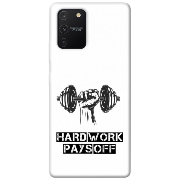 

Чехол itsPrint Hard work pays off для Samsung Galaxy S10 Lite