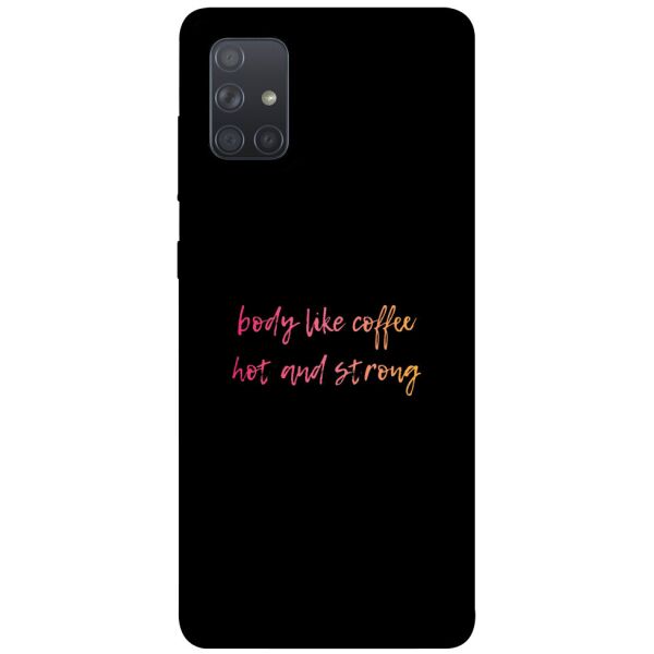 

Чехол itsPrint Body like coffee для Samsung Galaxy A71