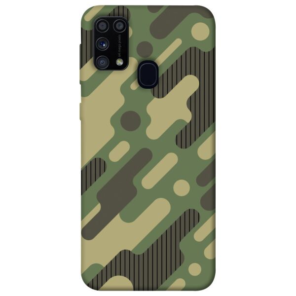 

Чехол itsPrint Диагональный камуфляж для Samsung Galaxy M31