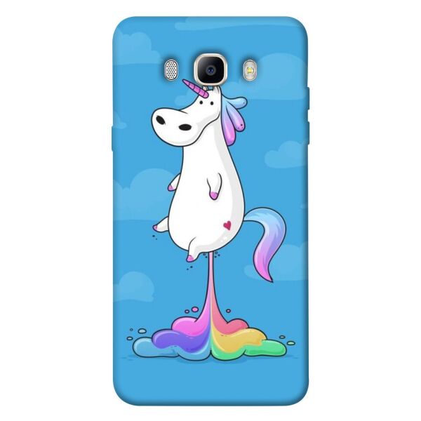 

Чехол itsPrint Единорог с радугой 2 для Samsung J510F Galaxy J5 (2016)