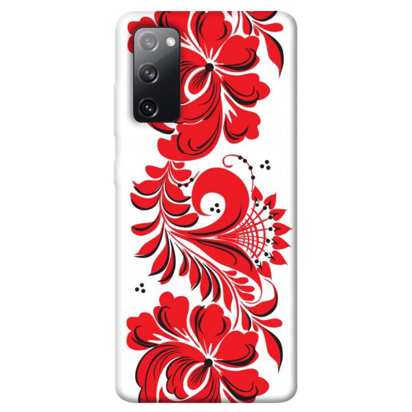 

Чехол itsPrint Червона вишиванка для Samsung Galaxy S20 FE
