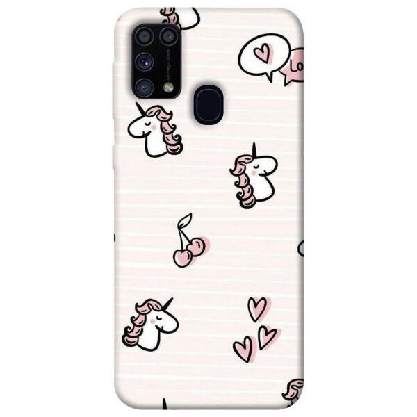 

Чехол itsPrint Паттерн единороги 4 для Samsung Galaxy M31