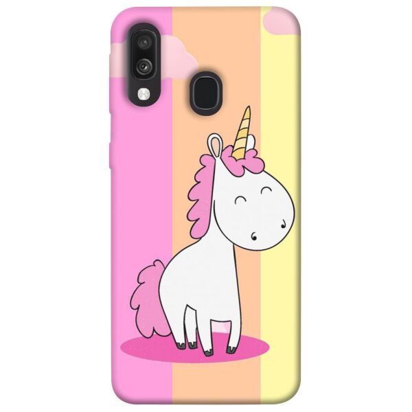 

Чехол itsPrint Танцующий единорог для Samsung Galaxy A40 (A405F)
