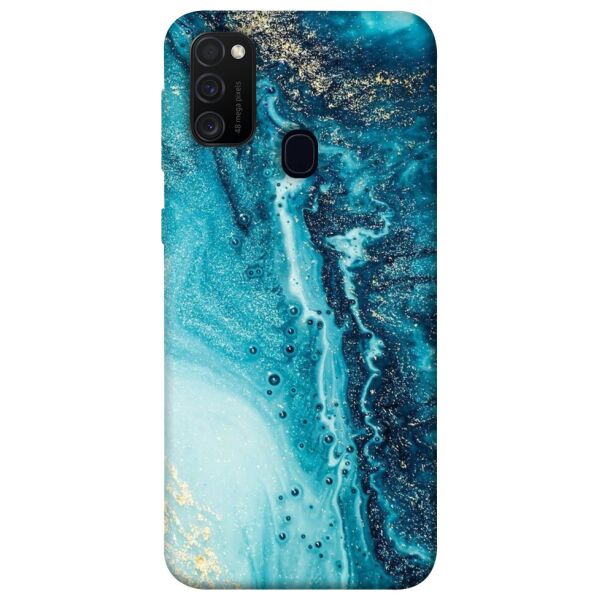 

Чехол itsPrint Голубая краска для Samsung Galaxy M21
