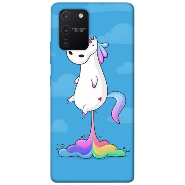 

Чехол itsPrint Единорог с радугой 2 для Samsung Galaxy S10 Lite