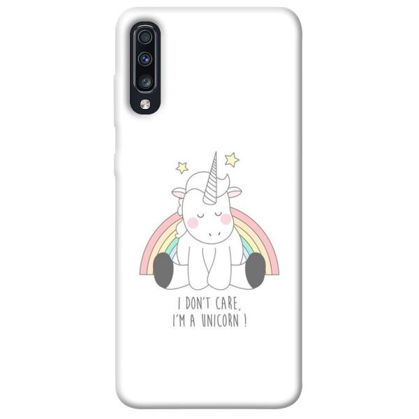 

Чехол itsPrint I don't care для Samsung Galaxy A70 (A705F)