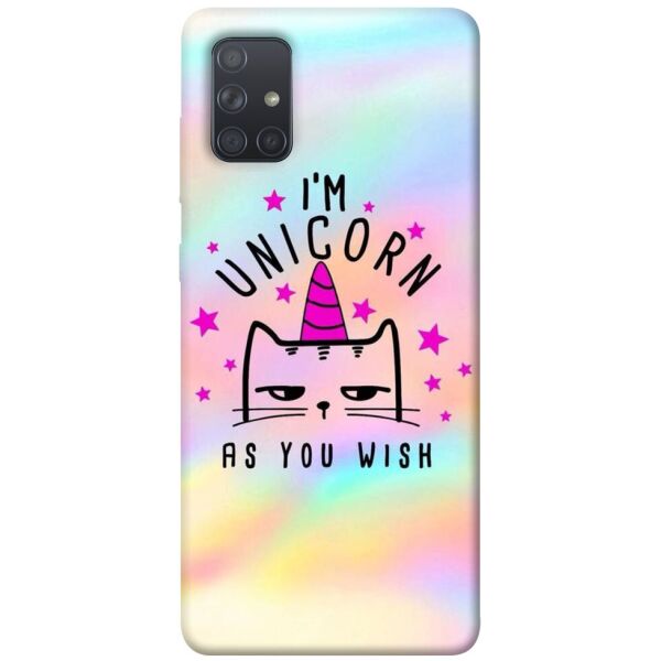 

Чехол itsPrint Unicorn as you wish для Samsung Galaxy A71
