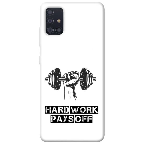 

Чехол itsPrint Hard work pays off для Samsung Galaxy A51