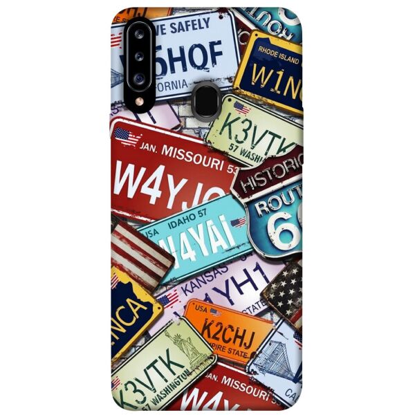 

Чехол itsPrint License plate для Samsung Galaxy A20s