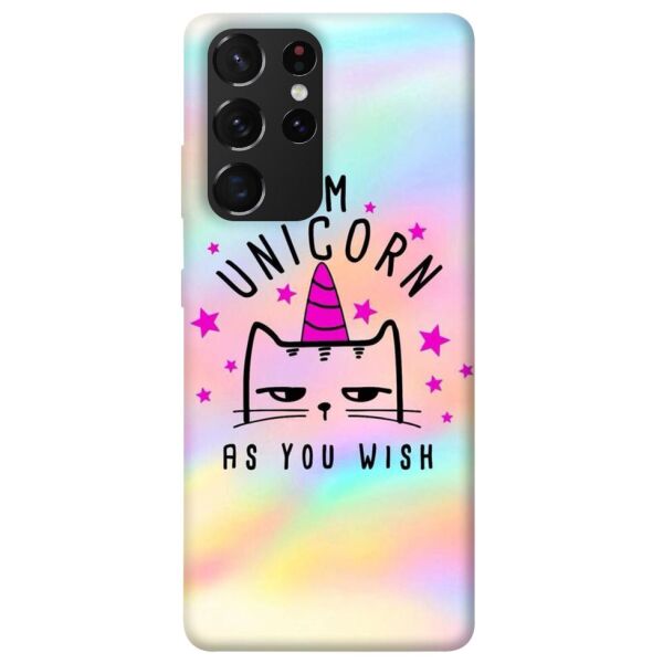 

Чехол itsPrint Unicorn as you wish для Samsung Galaxy S21 Ultra