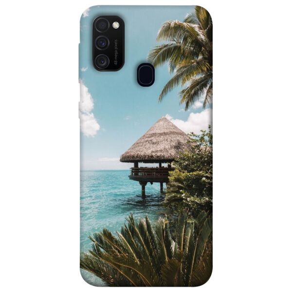 

Чехол itsPrint Тропический остров для Samsung Galaxy M30s / M21