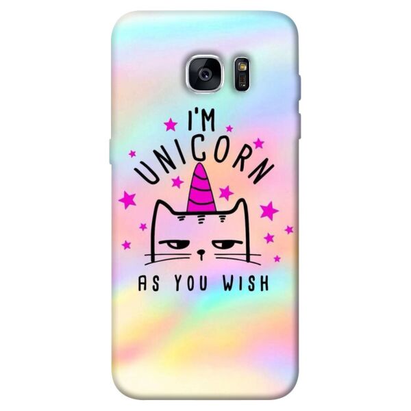 

Чехол itsPrint Unicorn as you wish для Samsung G935F Galaxy S7 Edge